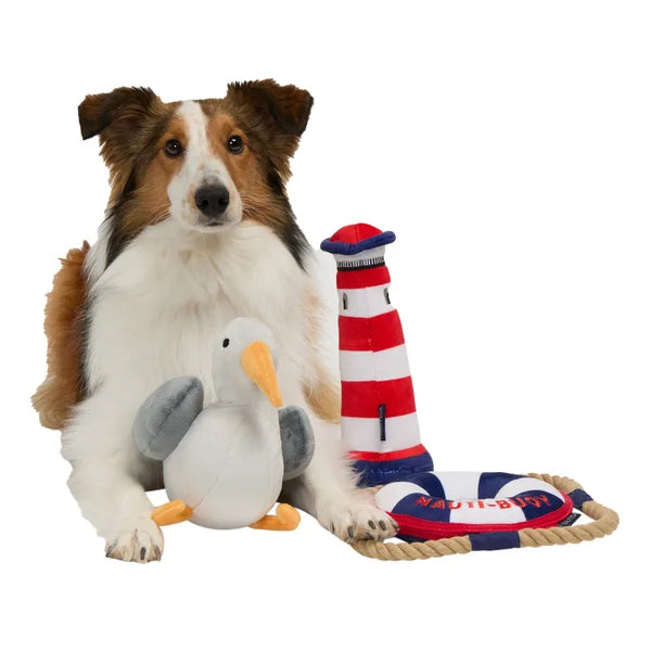 Nautica 3-piece Pet Toy Plush Bundle
