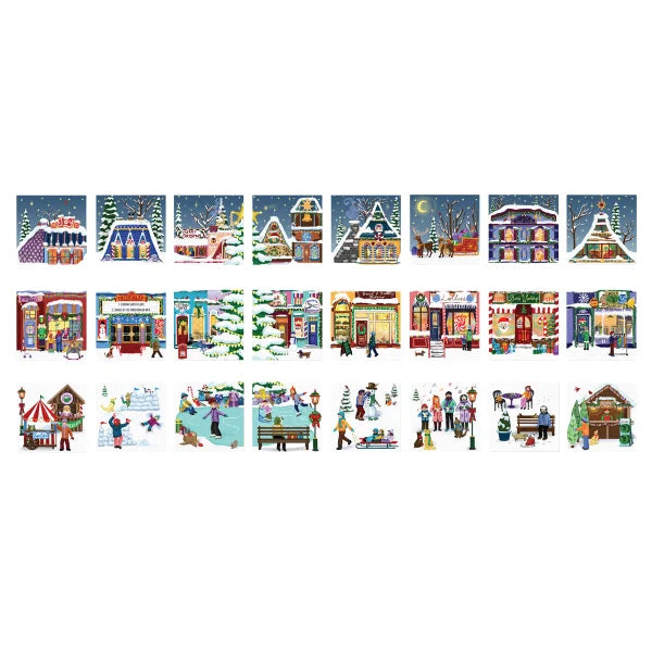 Eurographics Advent Calendar Christmas Town Fair