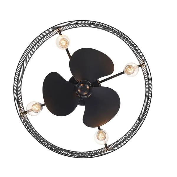 Loxley Rowe Kossi Ceiling Fan with Light