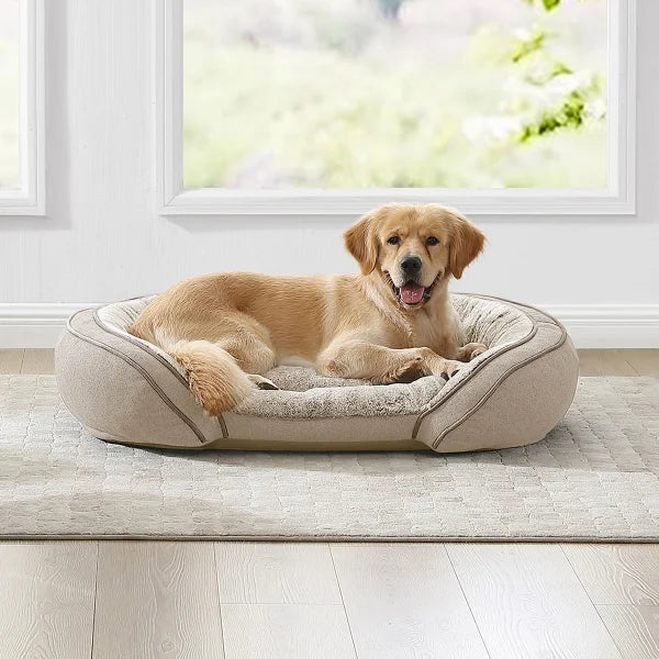 Kirkland Signature Cuddler Pet Bed  41 in.x 31 in.,  Cyrus Sand