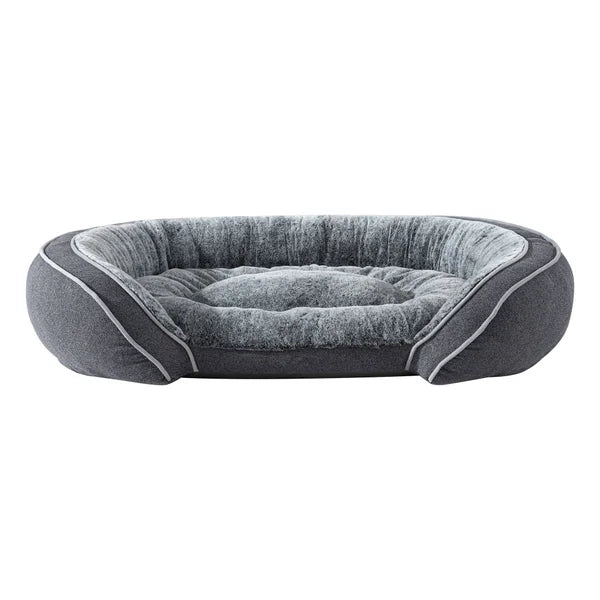 Kirkland Signature Cuddler Pet Bed 41 in.x 31 in.,  Ballard Dark Grey