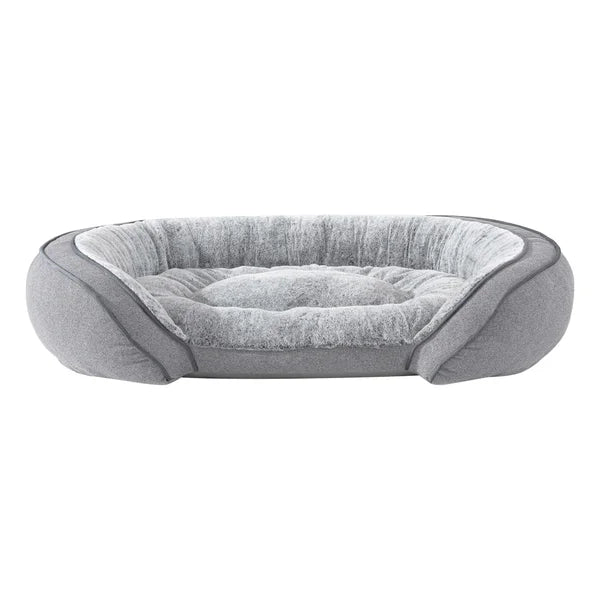 Kirkland Signature Cuddler Pet Bed 41 in.x 31 in.,  Deja Silver