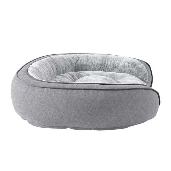 Kirkland Signature Cuddler Pet Bed 41 in.x 31 in.,  Deja Silver
