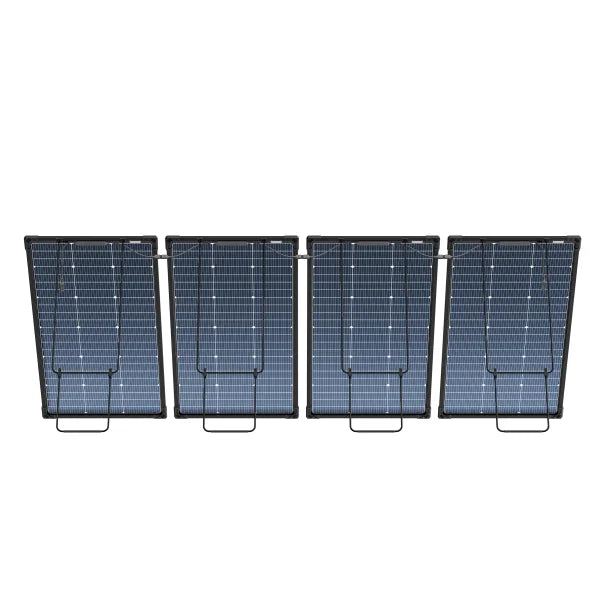 EcoFlow Bifacial Modular Solar Panel, 4 x 125W Modular Solar Panels (500W total)