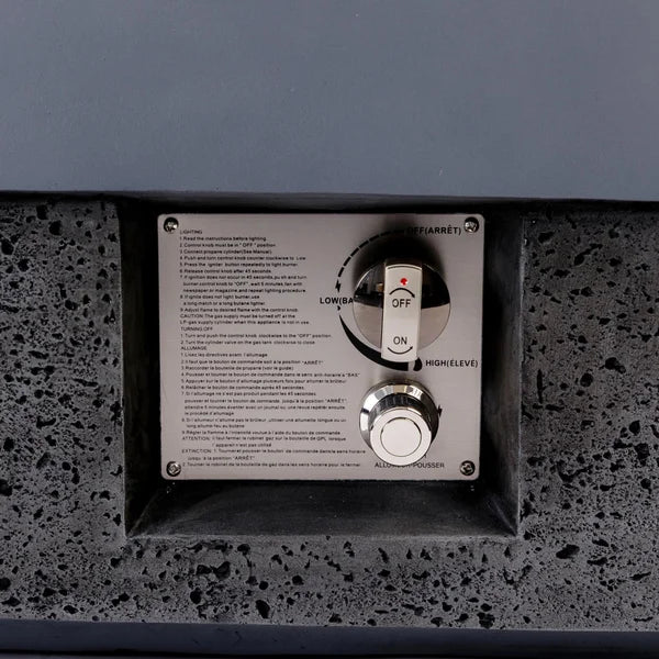 Paramount Obsidia Propane Fire Table