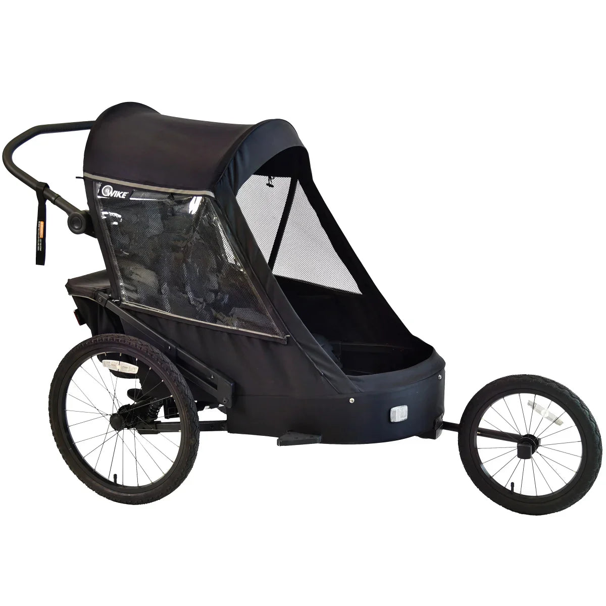 Wike Premium Suspension Bike Trailer - Includes Stroller and Jogger Kits
