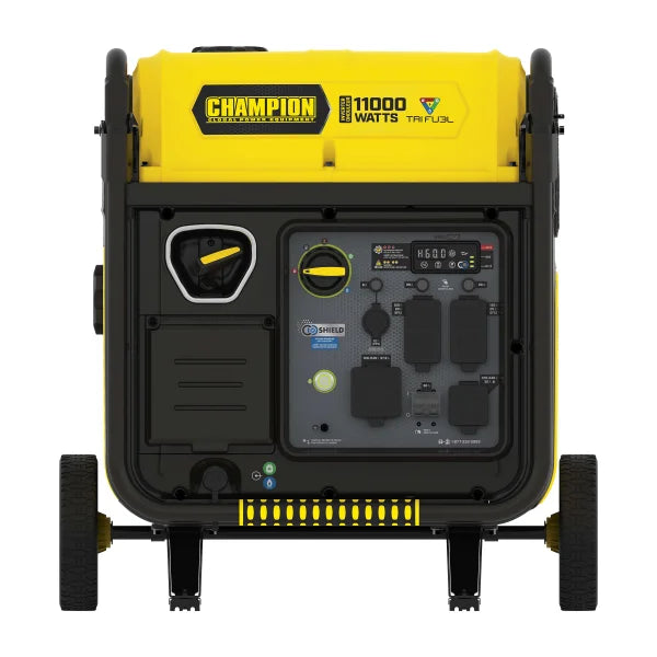Champion 9000W Running / 11000W Peak Tri-Fuel Inverter Generator