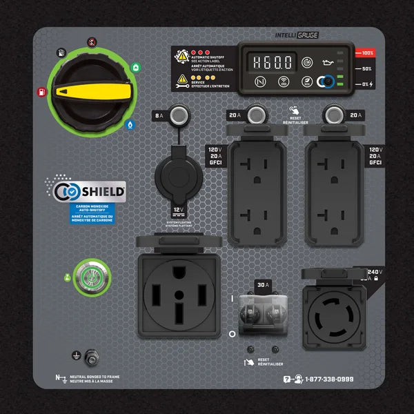 Champion 9000W Running / 11000W Peak Tri-Fuel Inverter Generator