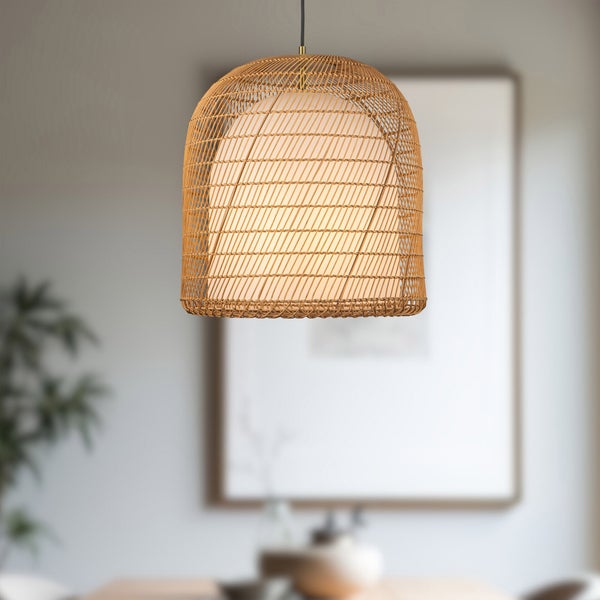 Light and Modern Bungalow 20 in. Pendant Light
