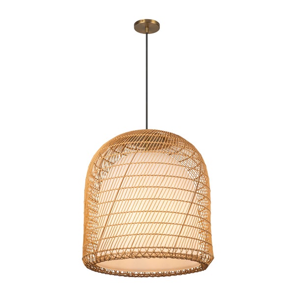 Light and Modern Bungalow 20 in. Pendant Light
