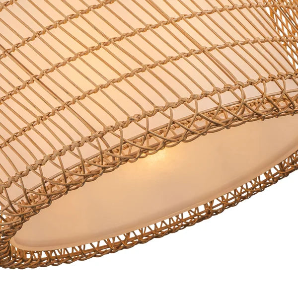 Light and Modern Bungalow 20 in. Pendant Light