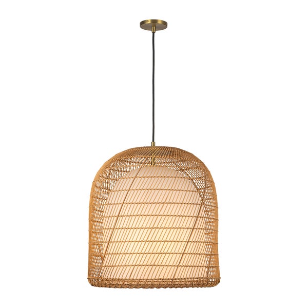 Light and Modern Bungalow 20 in. Pendant Light