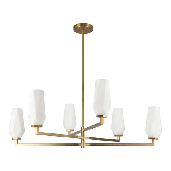 Light & Modern Rika 35 in. Chandelier