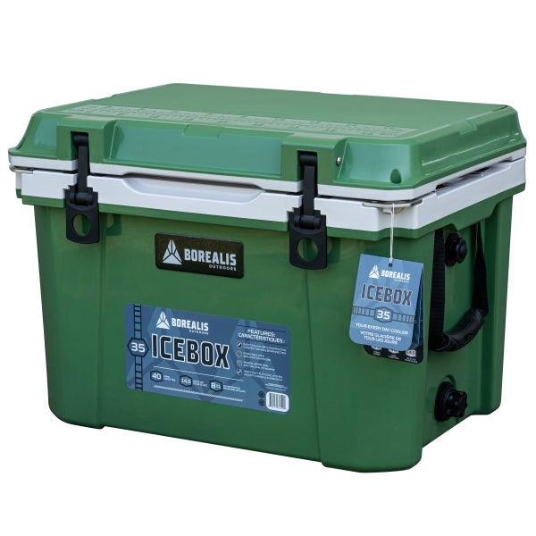 Borealis Outdoors Ice Box 33 L (35 qt.) Hard Cooler