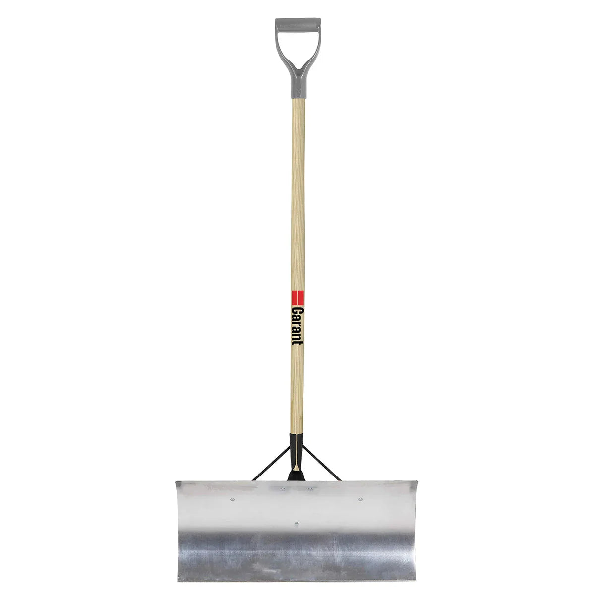 Garant Snow Pusher with Wood Handle, Aluminum Blade 60.9 cm (24 in.), 2-pack