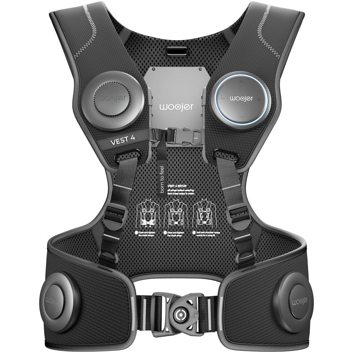 Woojer High-Fidelity Haptic Vest 4