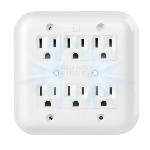 Portable Generator Through-the-wall Kit with 20 ft. Generator Power Cord