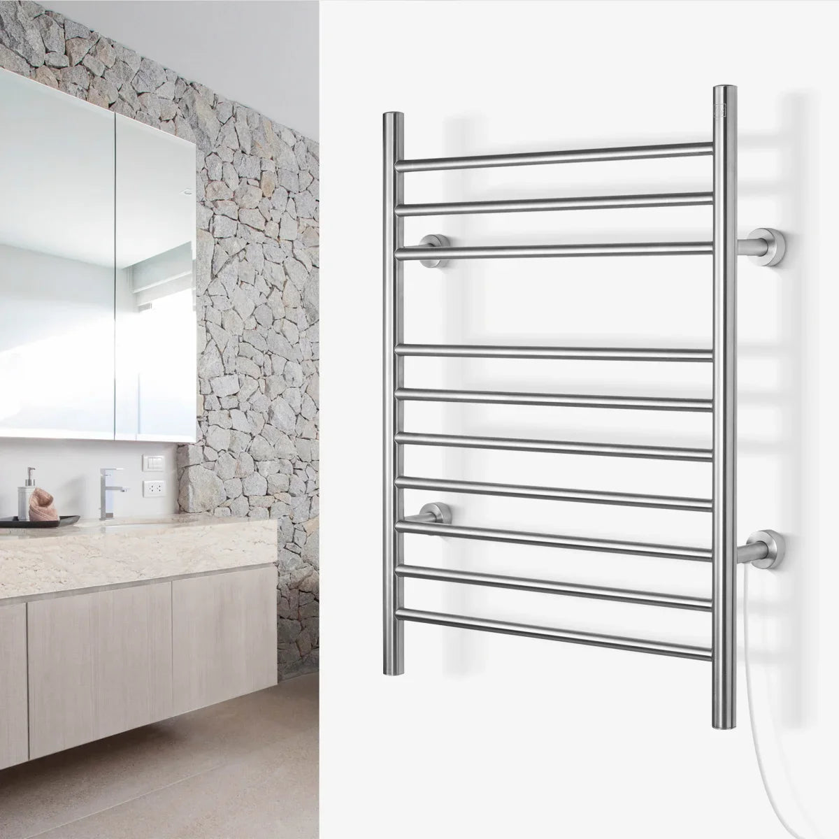 WarmlyYours Infinity Towel Warmer