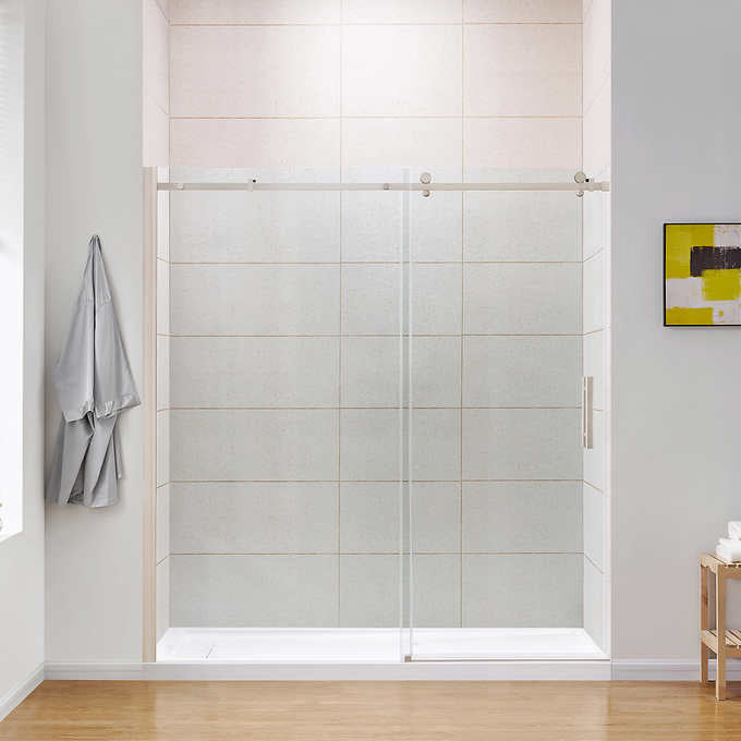 OVE Decors Kelsey 72 in. Sliding Glass Shower Door with Hardware