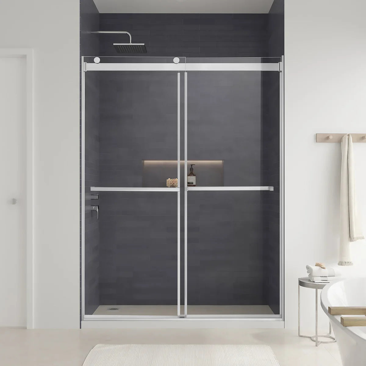 OVE Decors Baylor Sliding Alcove Shower Door