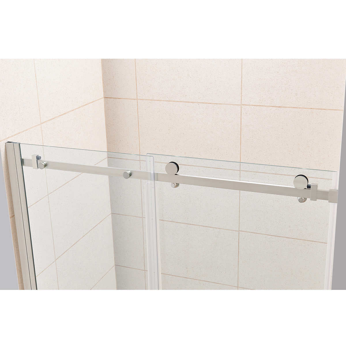 OVE Decors Kelsey 48 in. Sliding Glass Shower Door with Hardware