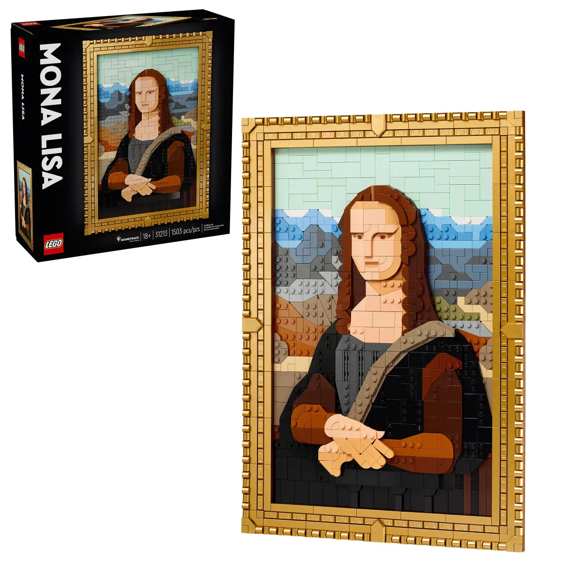 LEGO Art Mona Lisa Wall Art Building Set