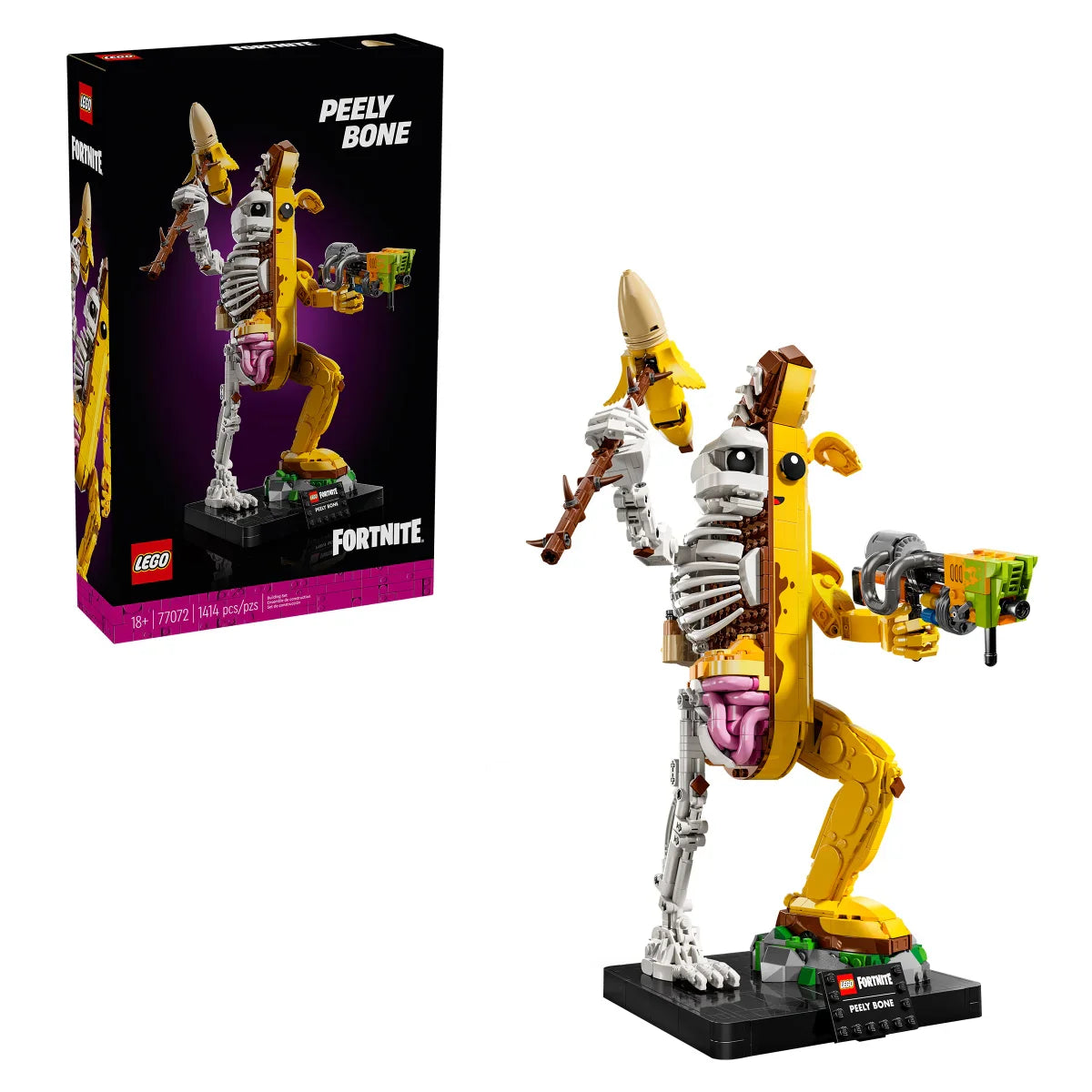 LEGO Fortnite Peely Bone Building Kit for Adults