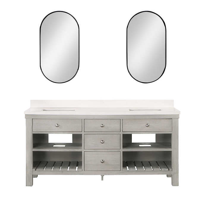 Northridge Home Elbe 72 in. Vanity