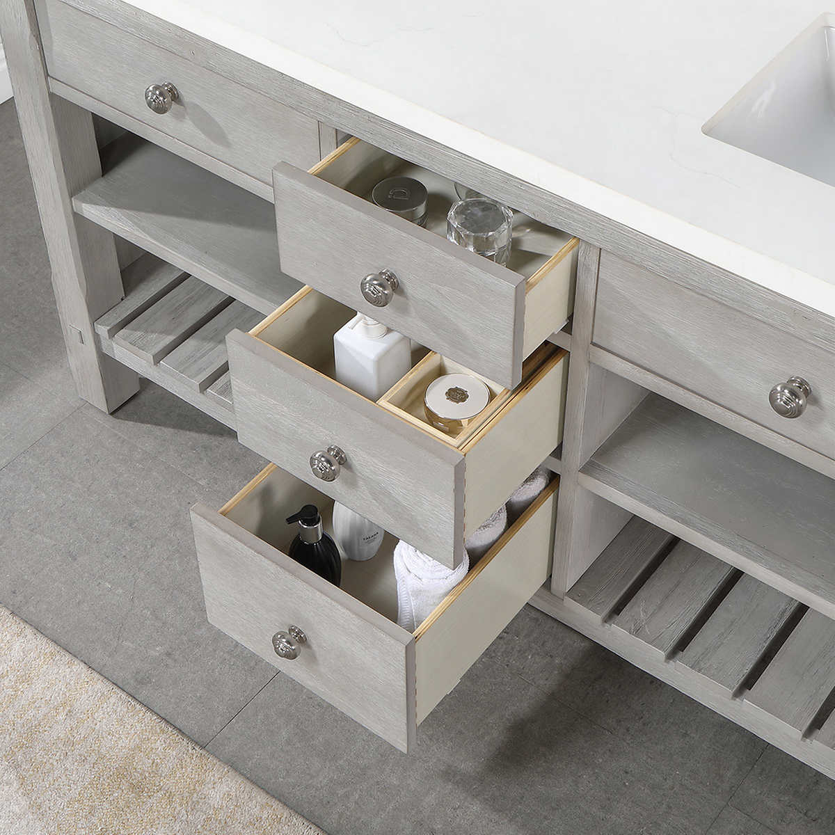 Northridge Home Elbe 60 in. Vanity