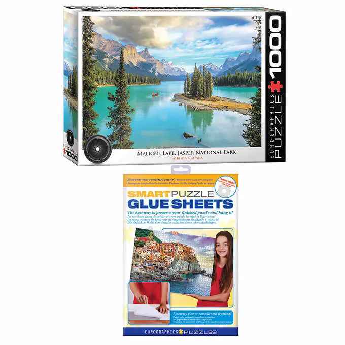 Eurographics Canadian Rockies Puzzle Set