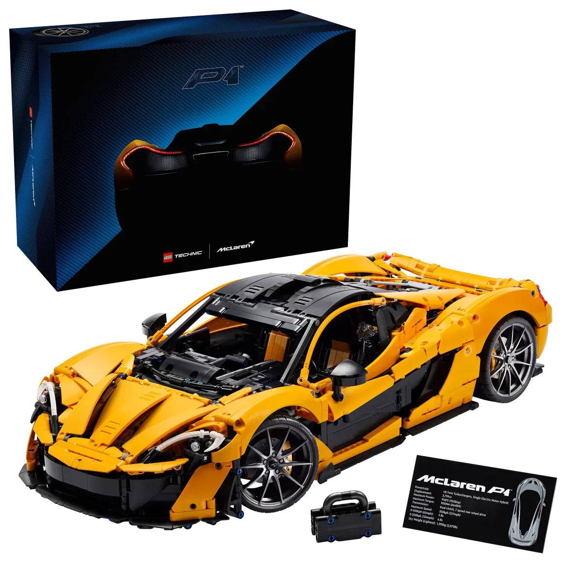 LEGO Technic McLaren P1 Hypercar F1 - with Bonus LEGO Technic Lamborghini Huracán Tecnica