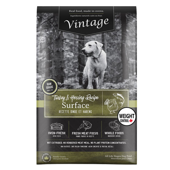 Vintage Oven-Fresh Turkey and Herring Weight Control Natural Dog Food, 9.08 kg (20 lb.)