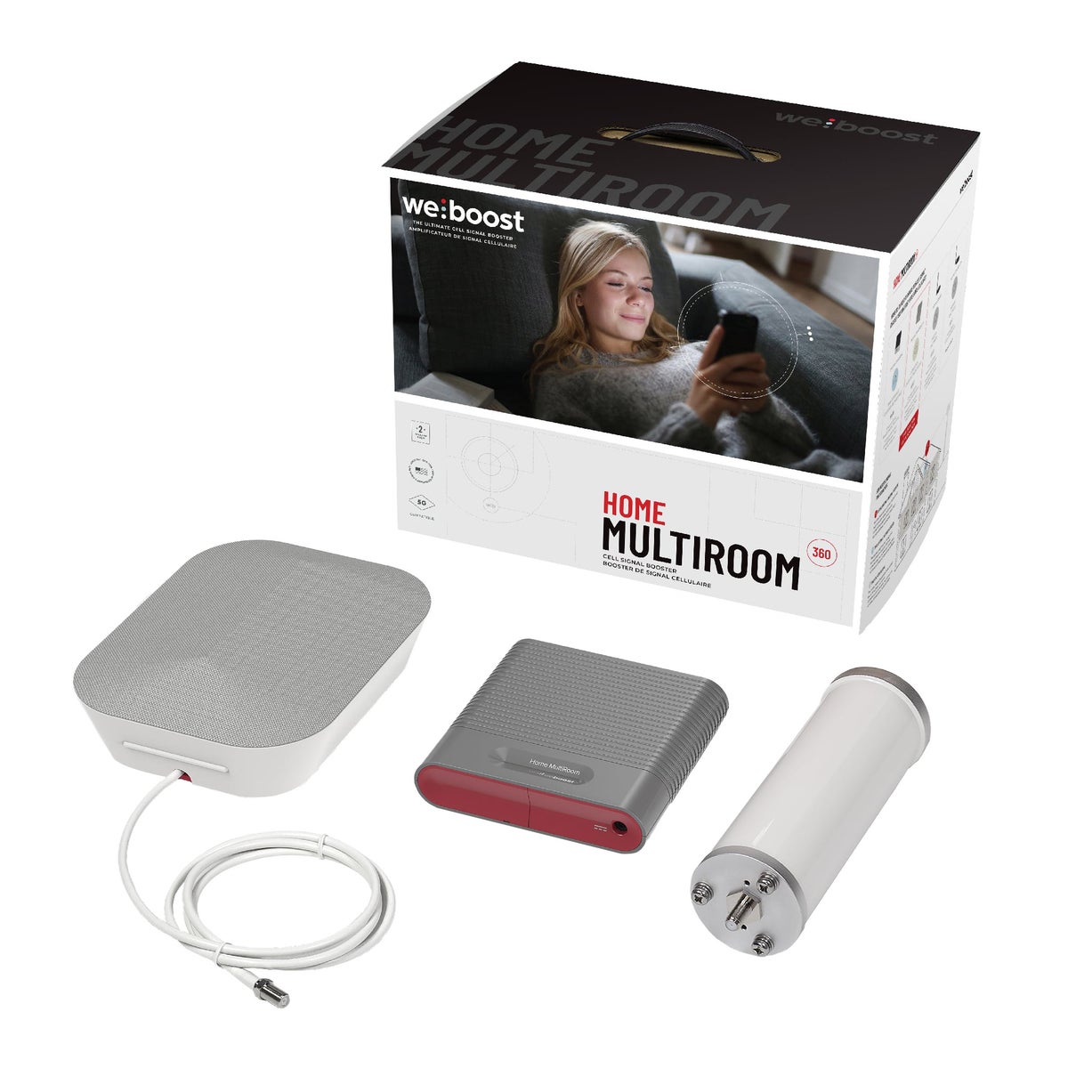 weBoost Home MultiRoom 360 65 dB Gain Cell Signal Booster