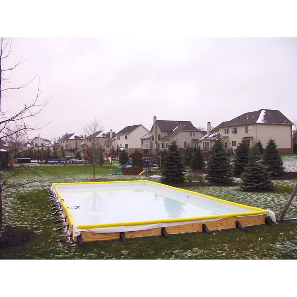 NiceRink 6.1 m x 12.2 m (20 ft. x 40 ft.) Rink-in-a-Box