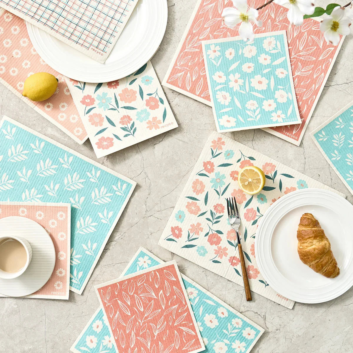 Recyco Swedish Dishcloths, 24-pack