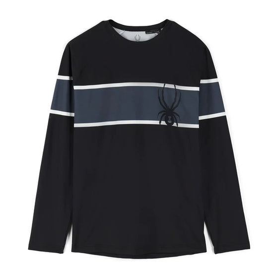 Mens Pump Long Sleeve Crew Neck - Black (2022)