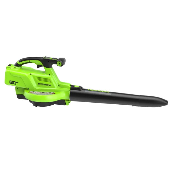Greenworks 80V 3-in-1 Blower Vacuum – 520 CFM, 240 MPH (Tool Only)