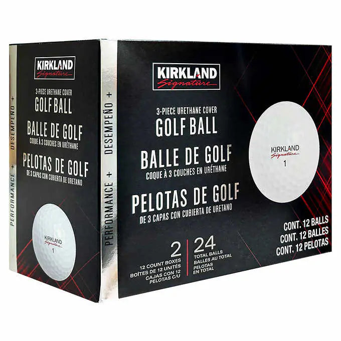 Kirkland Signature 3-piece V3.0 Golf Ball, 24-count