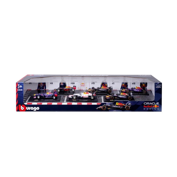 1:43 Red Bull Formula Racing Die Cast 6-pack