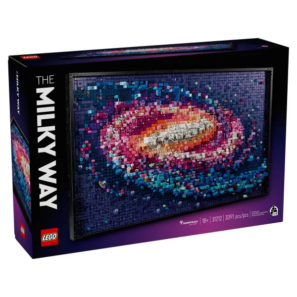 LEGO Art The Milky Way Galaxy Wall Art Décor Set 31212