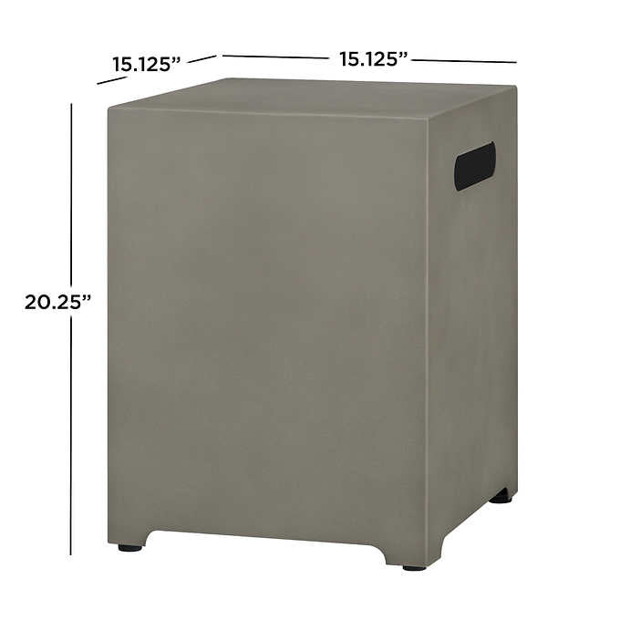 Propane Tank Cover, Mist Grey