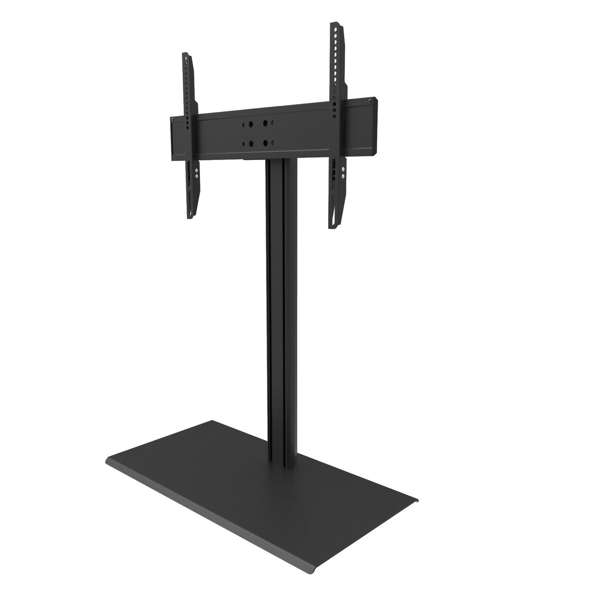 Kanto - Height Adjustable and Swiveling Tabletop TV Stand for 40"- 90" TVs