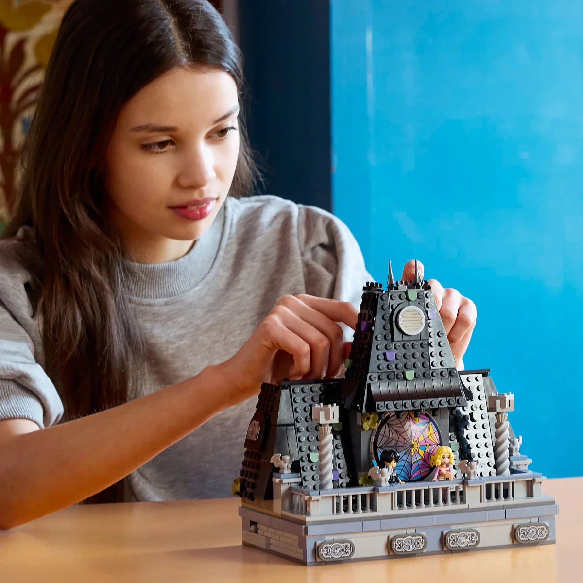 LEGO Wednesday: Wednesday & Enid’s Dorm Room Building Set with Dolls