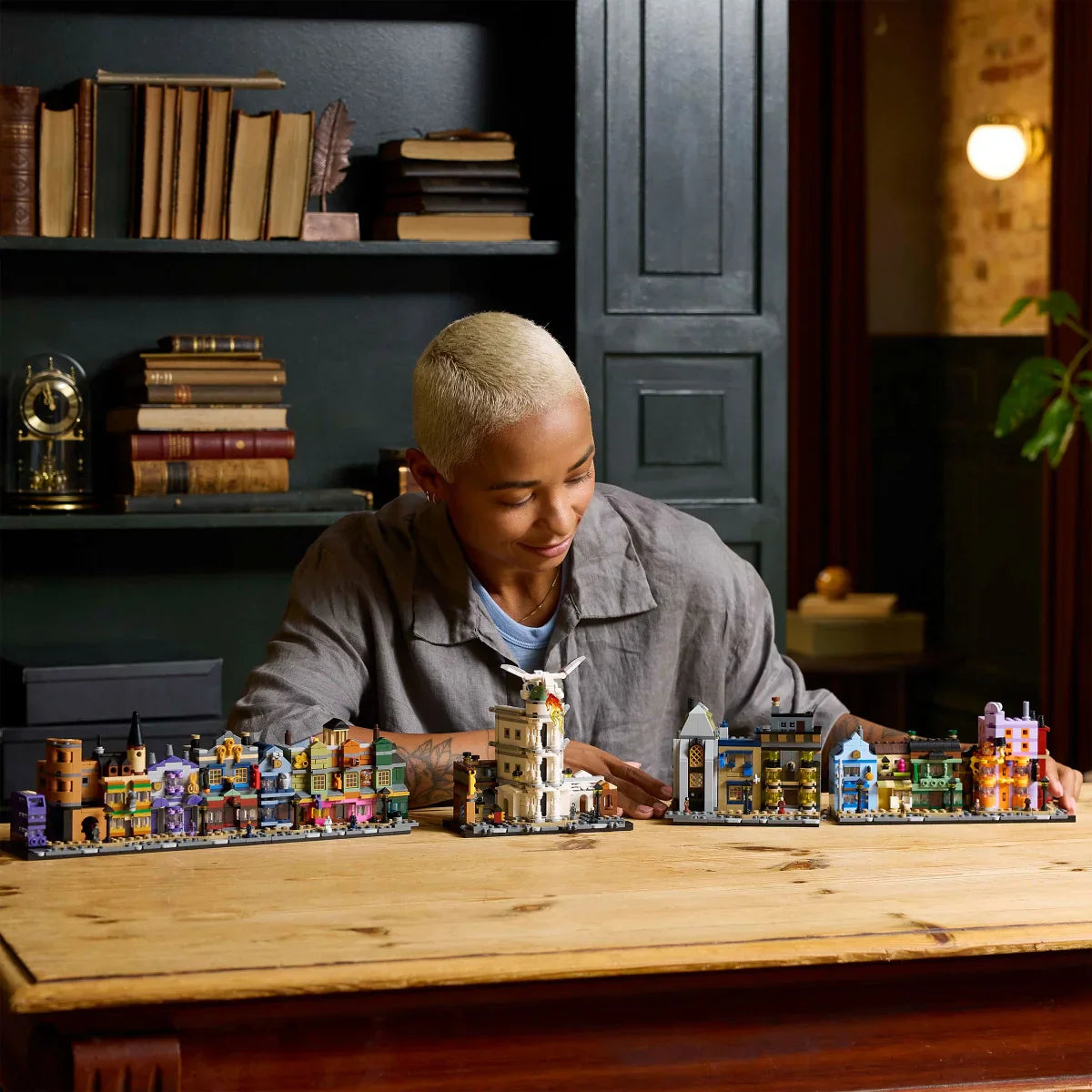 LEGO Harry Potter Diagon Alley Wizarding Shops Collectible Building Set