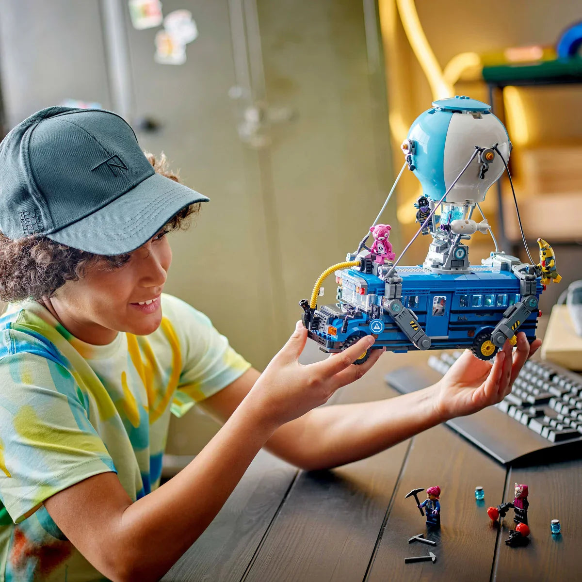 LEGO Fortnite Battle Bus Collectible Building Toy