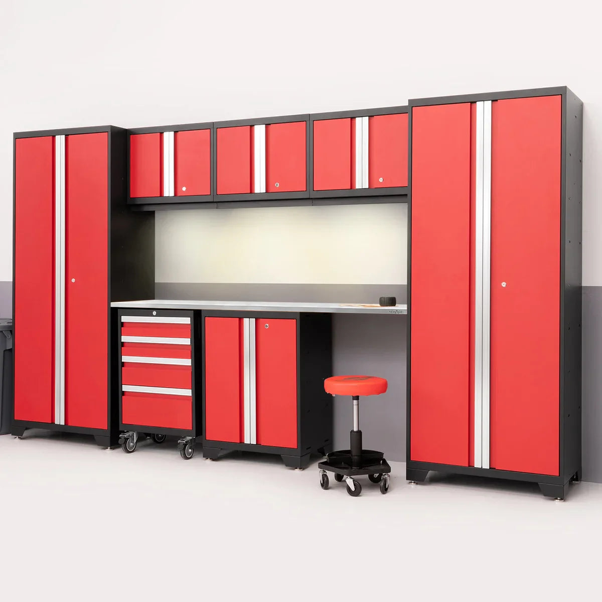 NewAge Products Bold Series 8-piece Cabinet Set