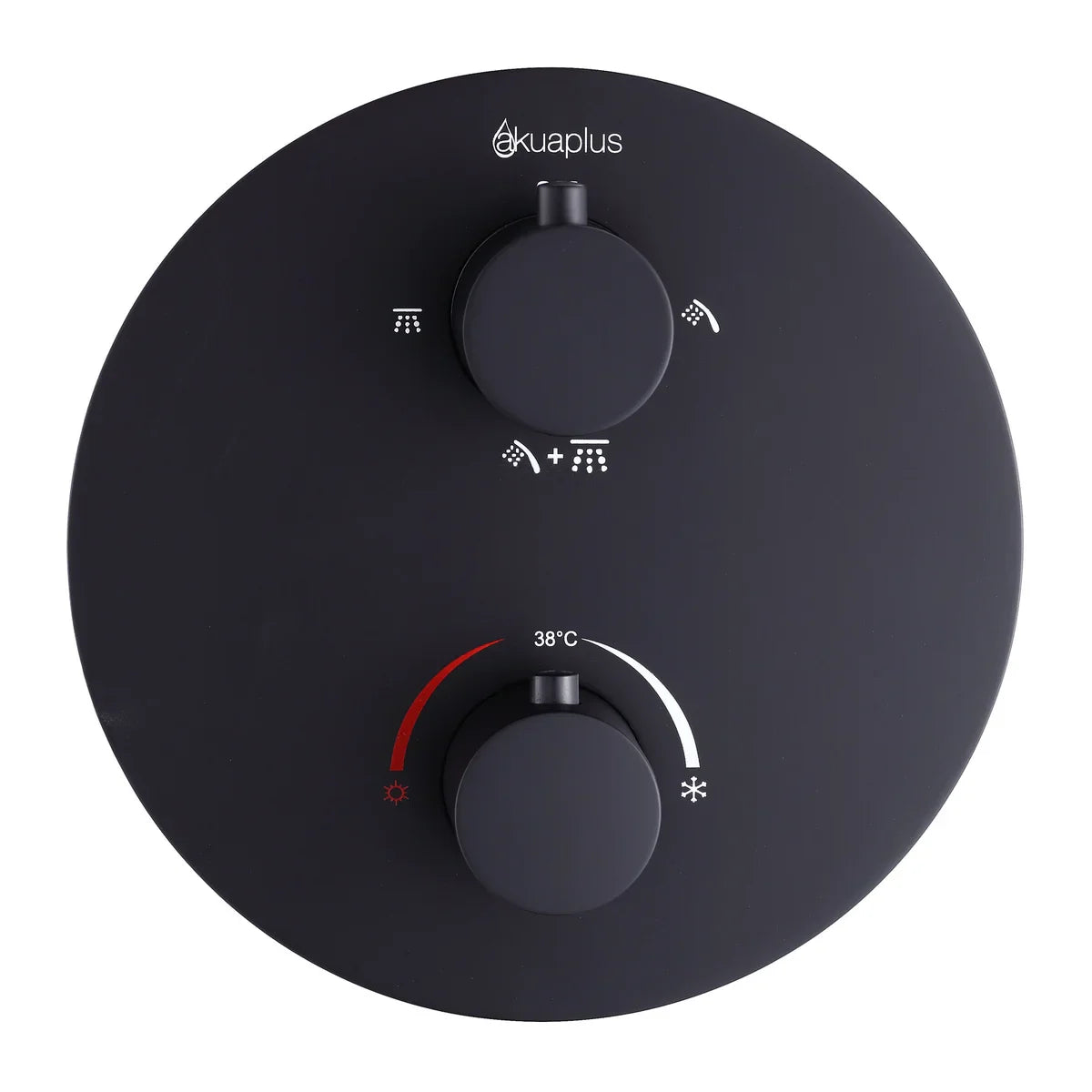 Akuaplus Elite Mya Thermostatic Handheld Shower and Shower Head