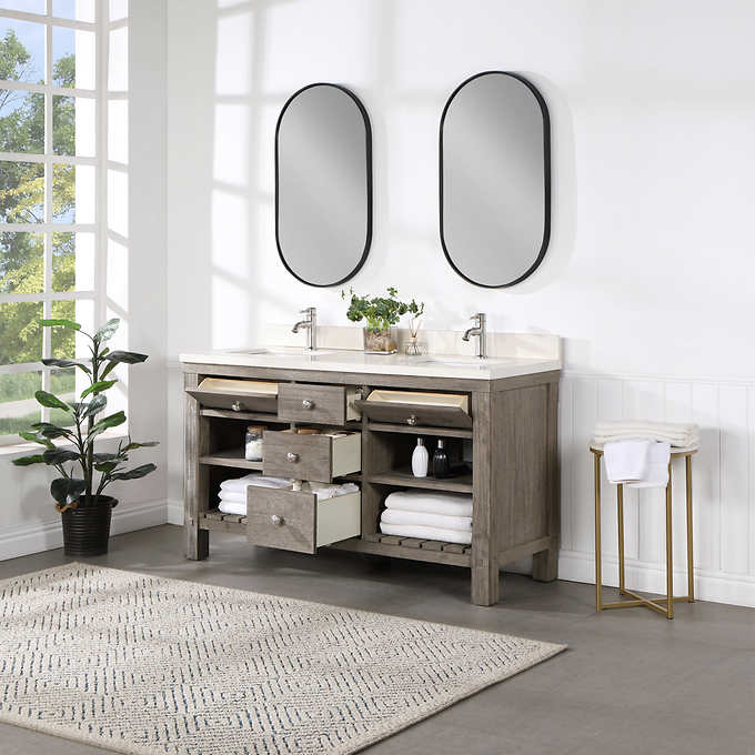 Northridge Home Elbe 60 in. Vanity
