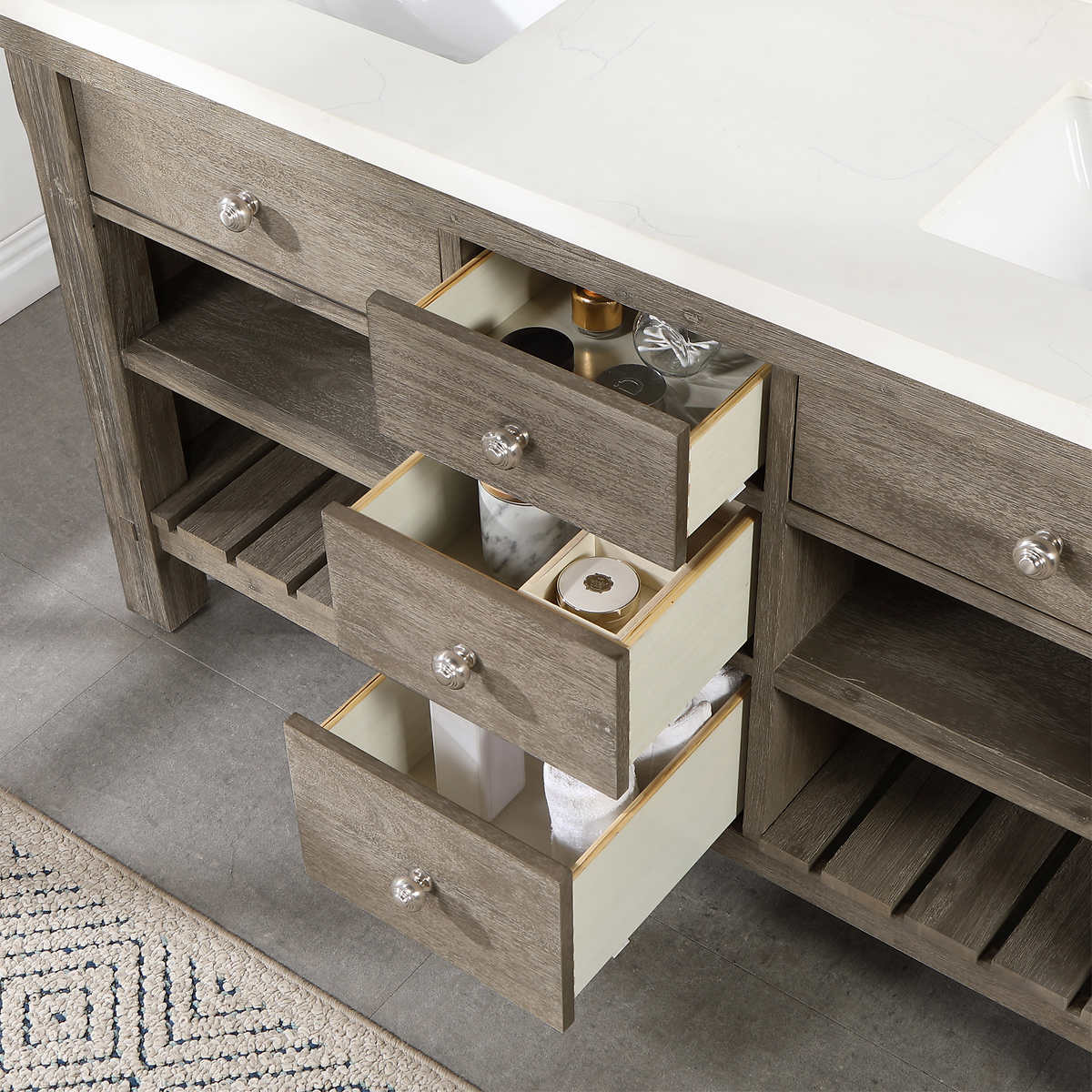 Northridge Home Elbe 60 in. Vanity