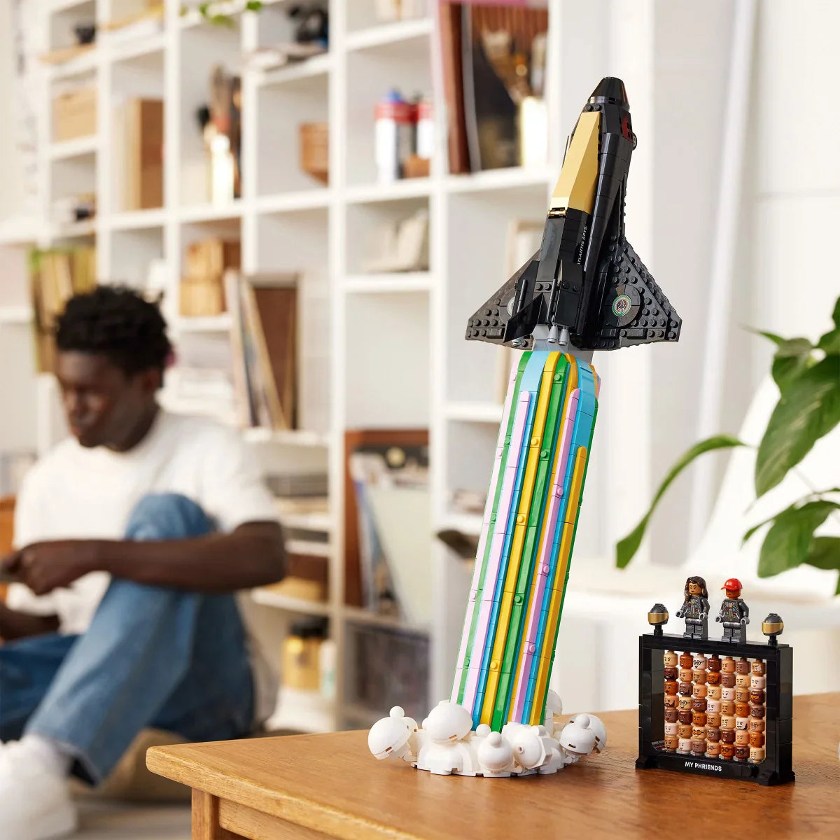 LEGO Icons Over the Moon with Pharrell Williams Building Kit